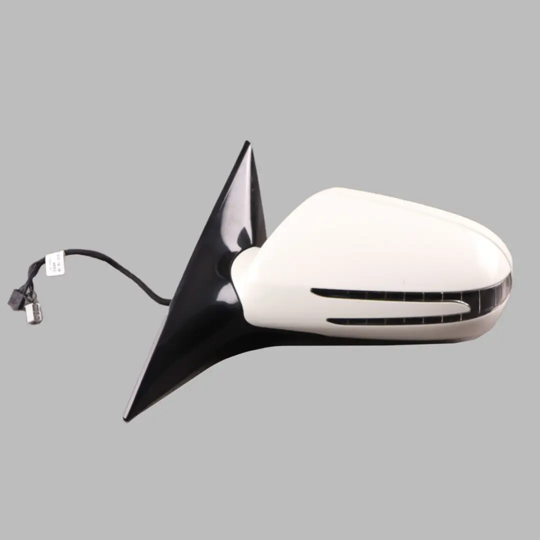 Wing Mirror Door Left N/S Auto Dip Calcite White 650 to Mercedes C207 with Part number A2078100576 Mercedes C207 Wing Mirror Door Left N/S Auto Dip Calcite White 650 - SKU rhd-A2078100576-CW - Part number A2078100576