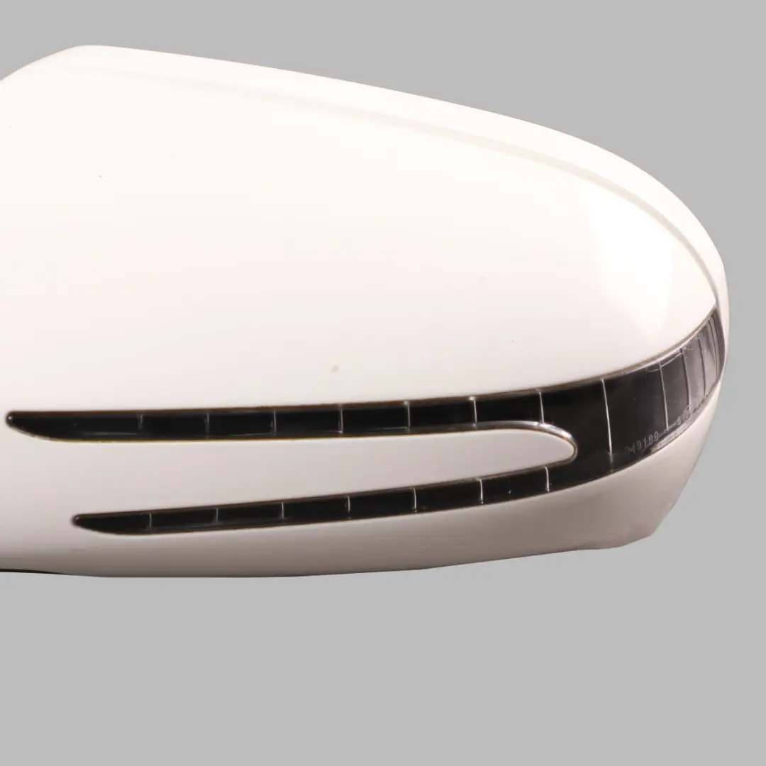 Mercedes C207 Wing Mirror Door Left N/S Auto Dip Calcite White 650 - SKU rhd-A2078100576-CW - Part number A2078100576