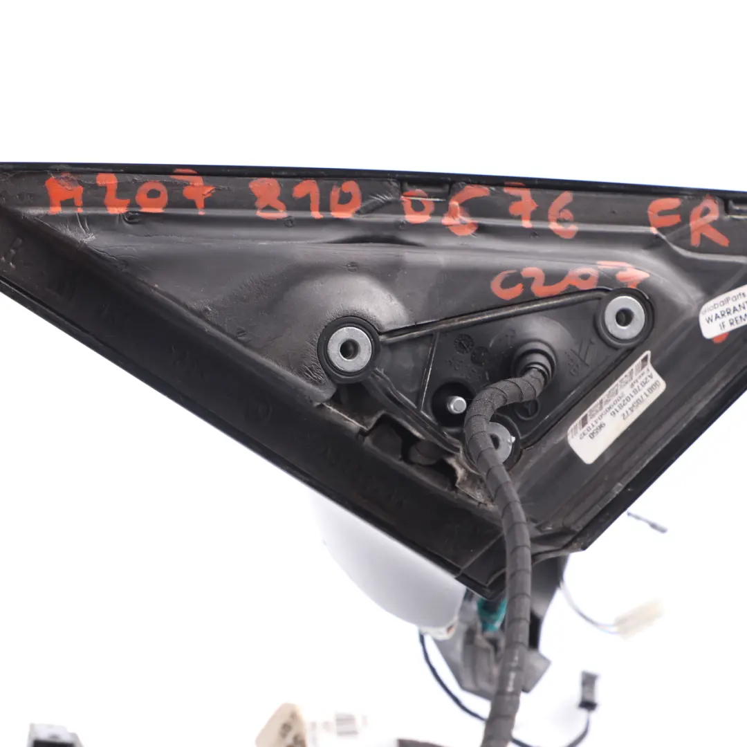 Wing Mirror Base Mercedes W207 C207 High Gloss Outside Right O/S Carrier to with Part number A2078100676 Wing Mirror Base Mercedes W207 C207 High Gloss Outside Right O/S Carrier - SKU rhd-A2078100676 - Part number A2078100676