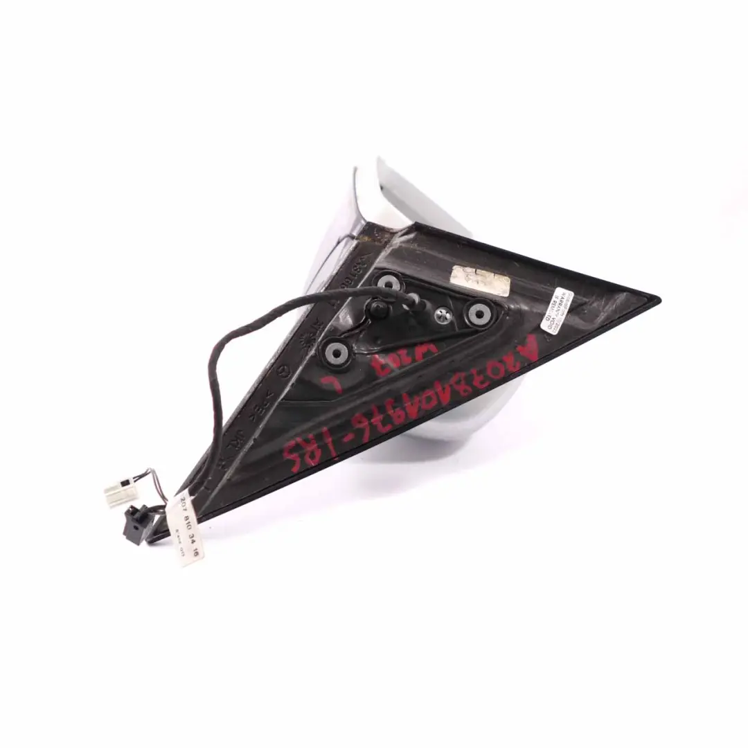 Mercedes W207 Wing Mirror Door Left N/S High Gloss Iridium Silver Metallic 775 - SKU rhd-A2078101976-IRS - Part number A2078101976