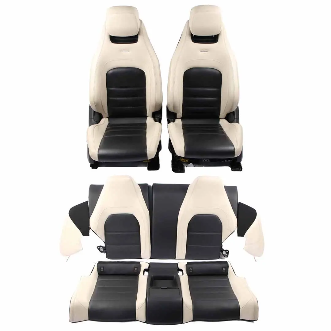Seats Mercedes C204 C63 Heated Leather Two-Color Nappa Sport Seat Memory to AMG with Part number A2079102401 AMG Seats Mercedes C204 C63 Heated Leather Two-Color Nappa Sport Seat Memory - SKU rhd-A2079102401 - Part number A2079102401