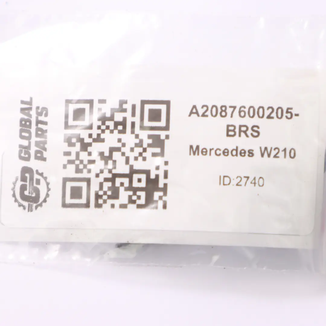 Mercedes W210 Lock Cylinder Front Door Right O/S Cover Catch Brilliant Silver - SKU rhd-A2087600205-BRS - Part number A2087600205