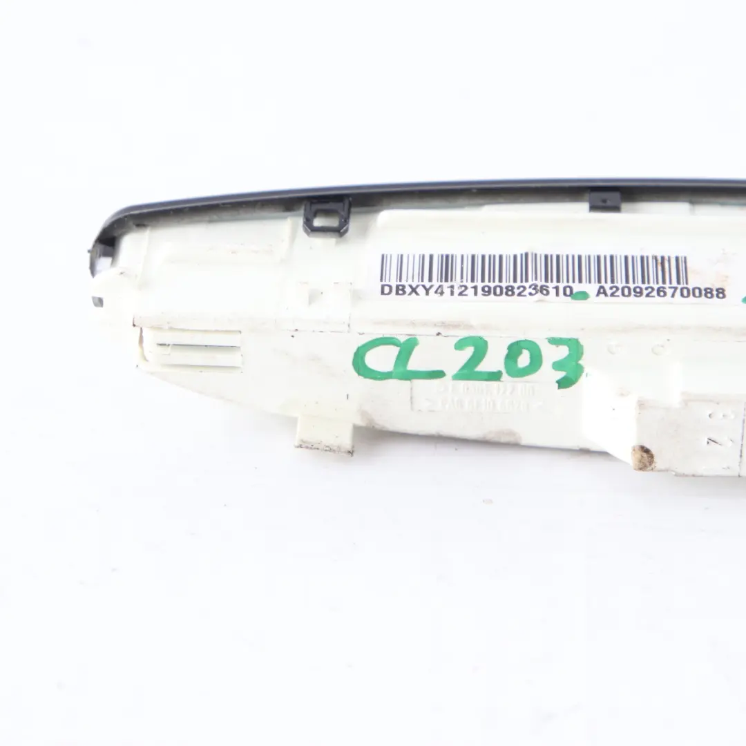 Shift Selector Cover Automatic Trim Switch to Mercedes W203 Gear with Part number A2092670088 Mercedes W203 Gear Shift Selector Cover Automatic Trim Switch - SKU rhd-A2092670088 - Part number A2092670088