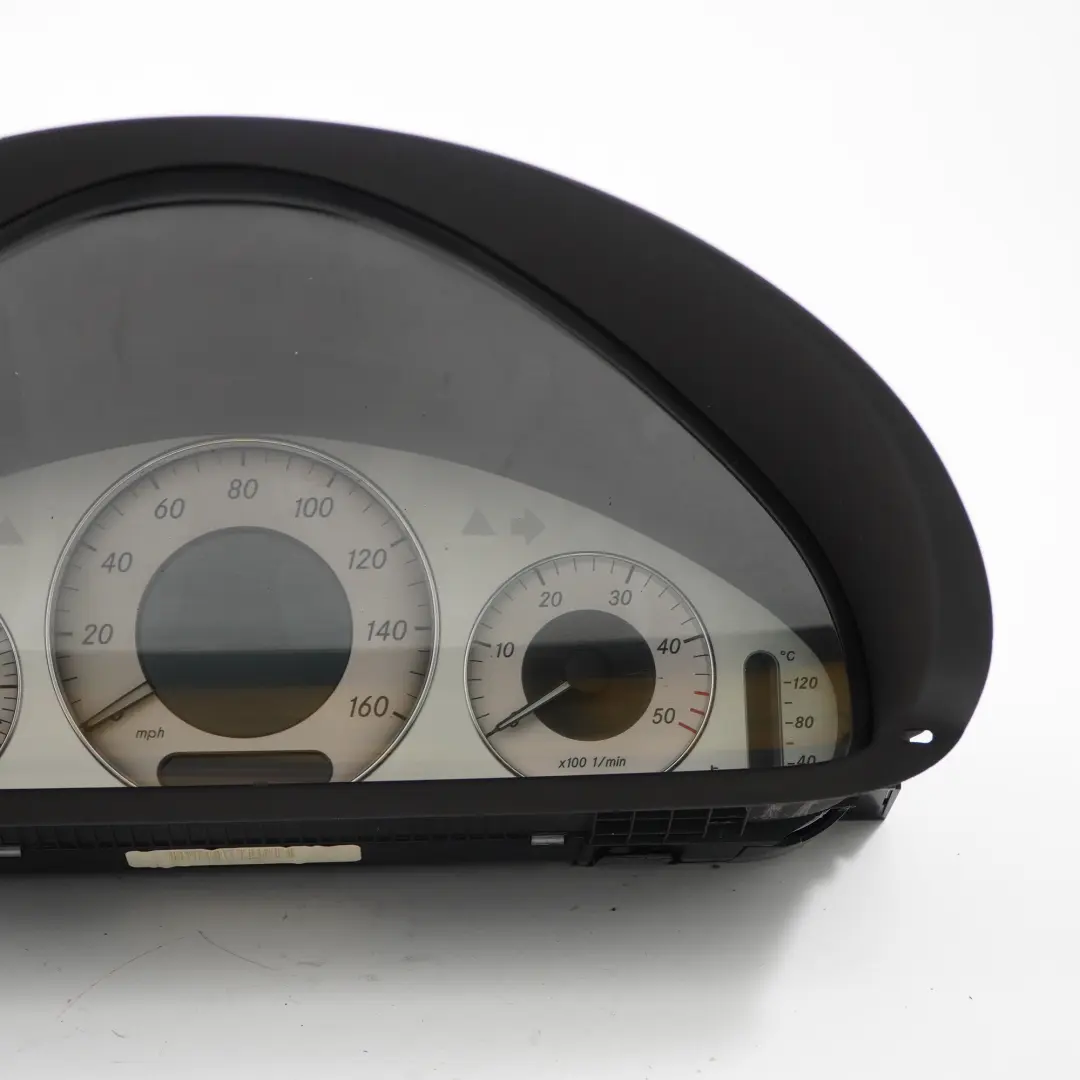 Instrument Cluster Speedo Clocks Automatic to Mercedes CLK C209 Diesel with Part number A2095400147 Mercedes CLK C209 Diesel Instrument Cluster Speedo Clocks Automatic - SKU rhd-A2095400147-1 - Part number A2095400147