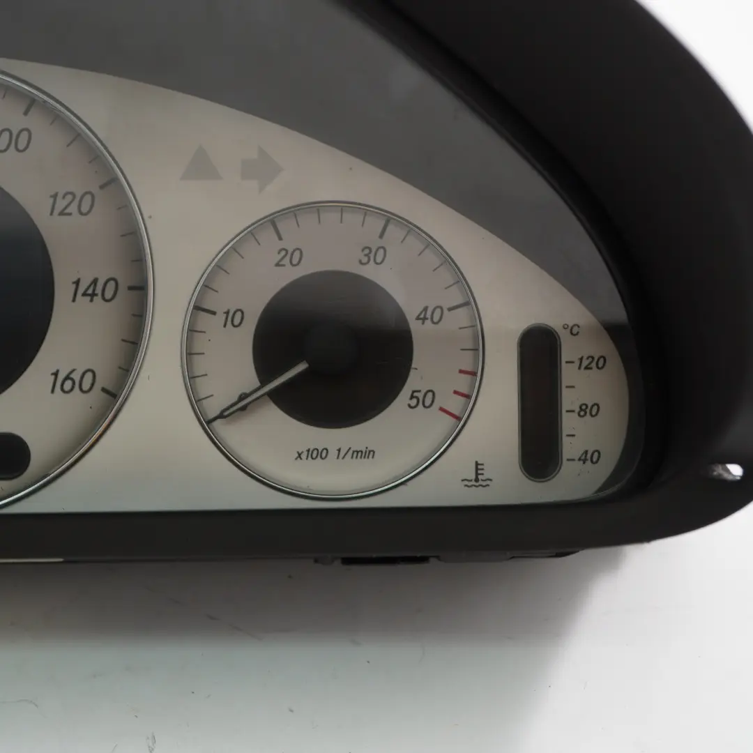 Instrument Cluster Speedo Clocks Automatic to Mercedes CLK C209 Diesel with Part number A2095400147 Mercedes CLK C209 Diesel Instrument Cluster Speedo Clocks Automatic - SKU rhd-A2095400147-1 - Part number A2095400147