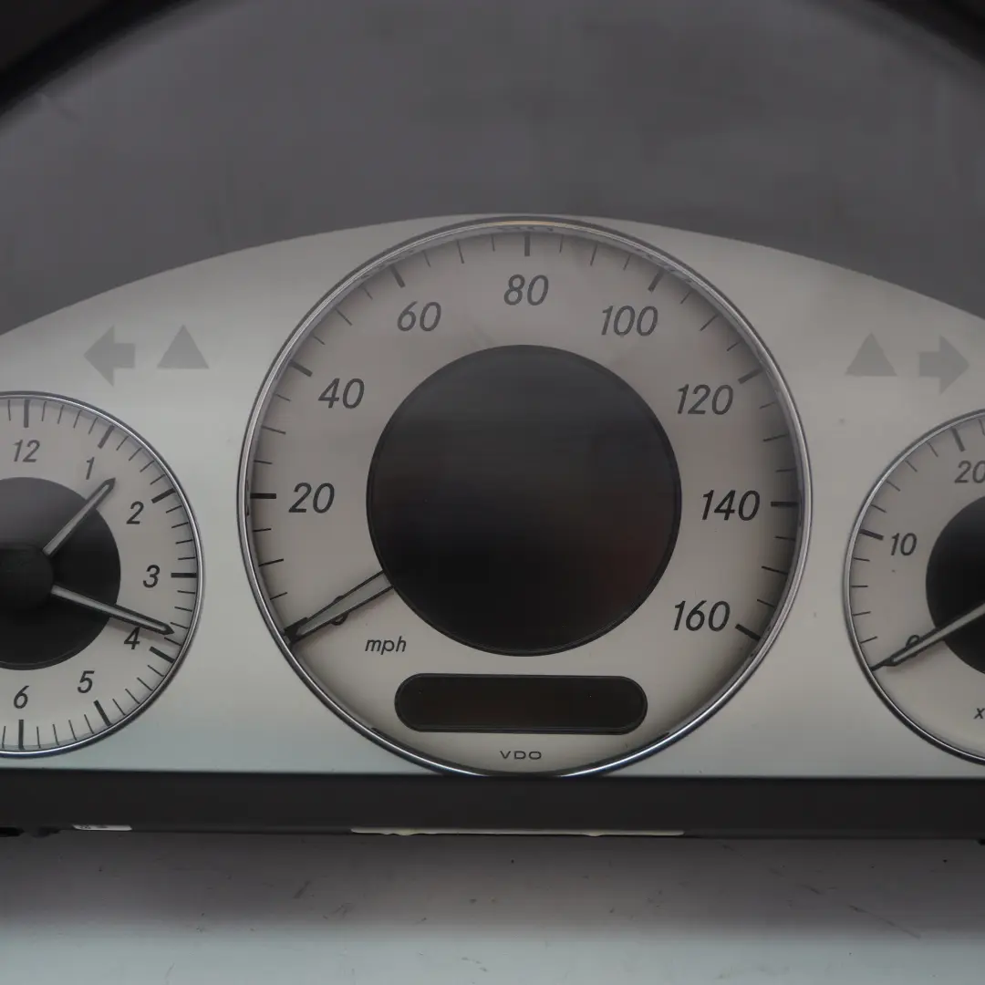 Instrument Cluster Speedo Clocks Automatic to Mercedes CLK C209 Diesel with Part number A2095400147 Mercedes CLK C209 Diesel Instrument Cluster Speedo Clocks Automatic - SKU rhd-A2095400147-1 - Part number A2095400147