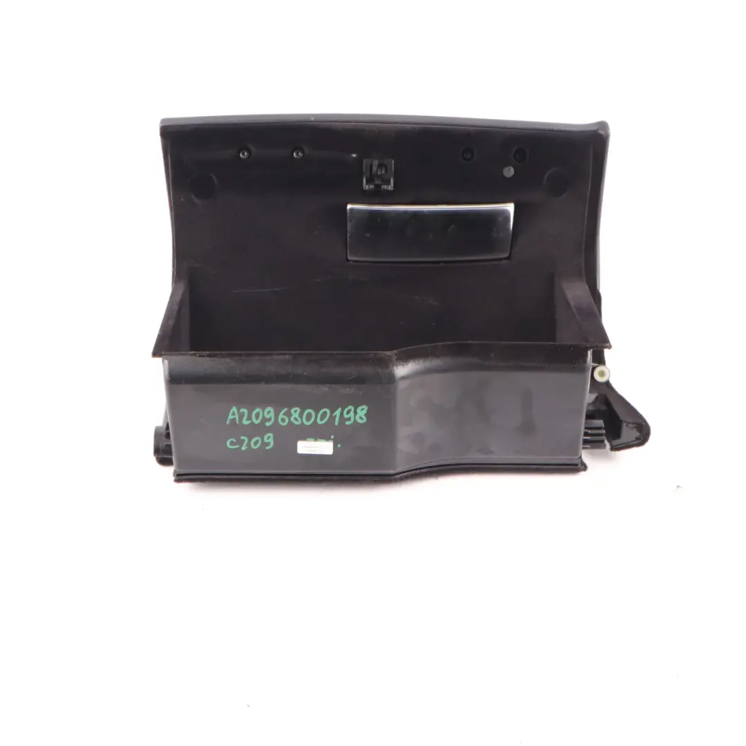 Mercedes-Benz CLK-Class C209 W209 Dashboard Storage Glove Box Black to with Part number A2096800291 Mercedes-Benz CLK-Class C209 W209 Dashboard Storage Glove Box Black - SKU rhd-A2096800198 - Part number A2096800291