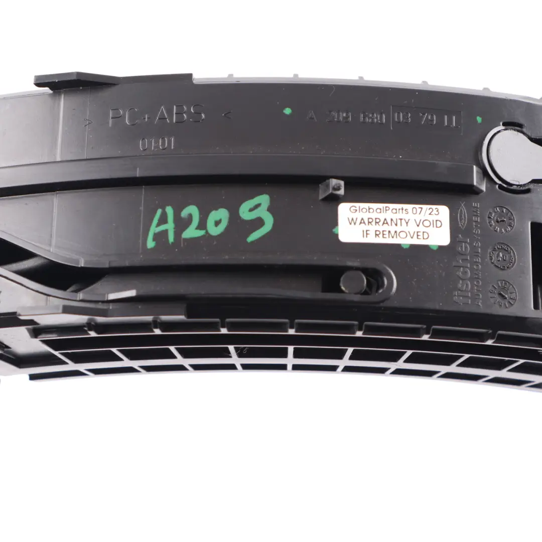 Drink Holder Right O/S Dashboard Dash Black to Mercedes CLK C209 Cup with Part number A2096800379 Mercedes CLK C209 Cup Drink Holder Right O/S Dashboard Dash Black - SKU rhd-A2096800379 - Part number A2096800379