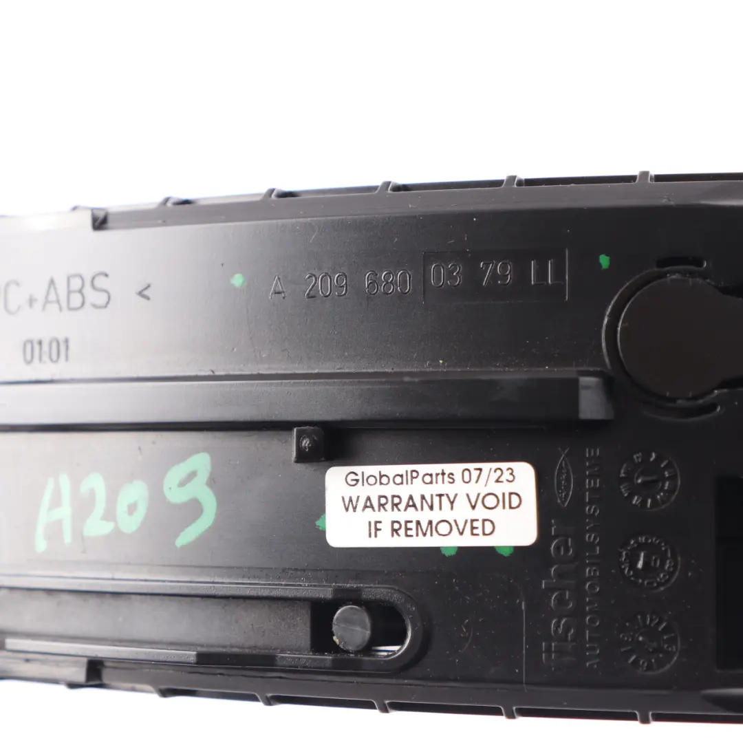 Drink Holder Right O/S Dashboard Dash Black to Mercedes CLK C209 Cup with Part number A2096800379 Mercedes CLK C209 Cup Drink Holder Right O/S Dashboard Dash Black - SKU rhd-A2096800379 - Part number A2096800379