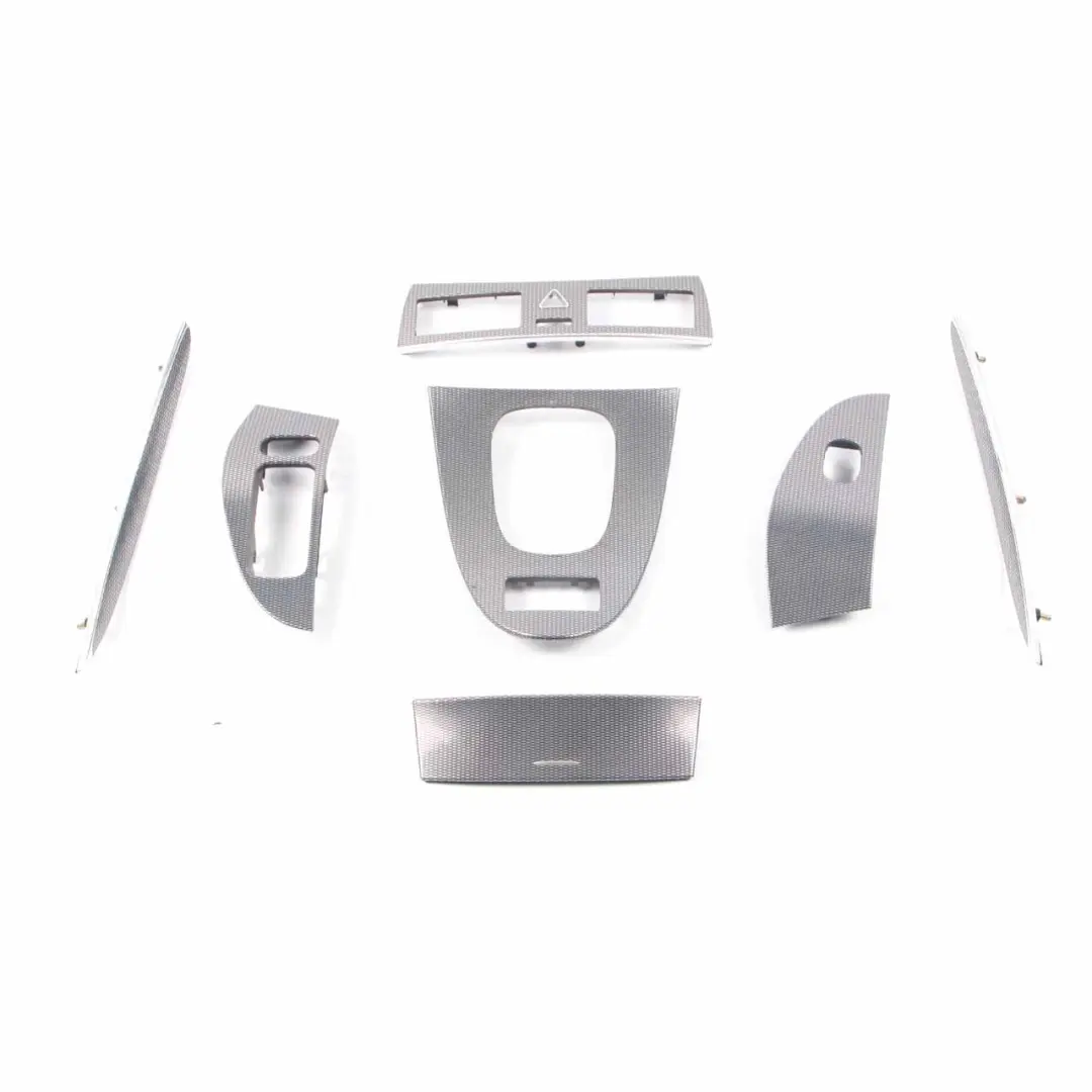 Mercedes CLK W209 Dashboard Strip Centre Trims Dash Cover Panel Set Aluminium - SKU rhd-A2096803207-1 - Part number A2096803207