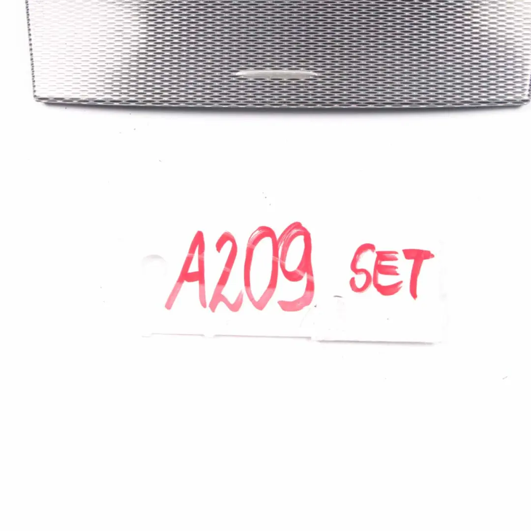 Dashboard Strip Centre Trims Dash Cover Panel Set Aluminium to Mercedes CLK W209 with Part number A2096803207 Mercedes CLK W209 Dashboard Strip Centre Trims Dash Cover Panel Set Aluminium - SKU rhd-A2096803207-1 - Part number A2096803207