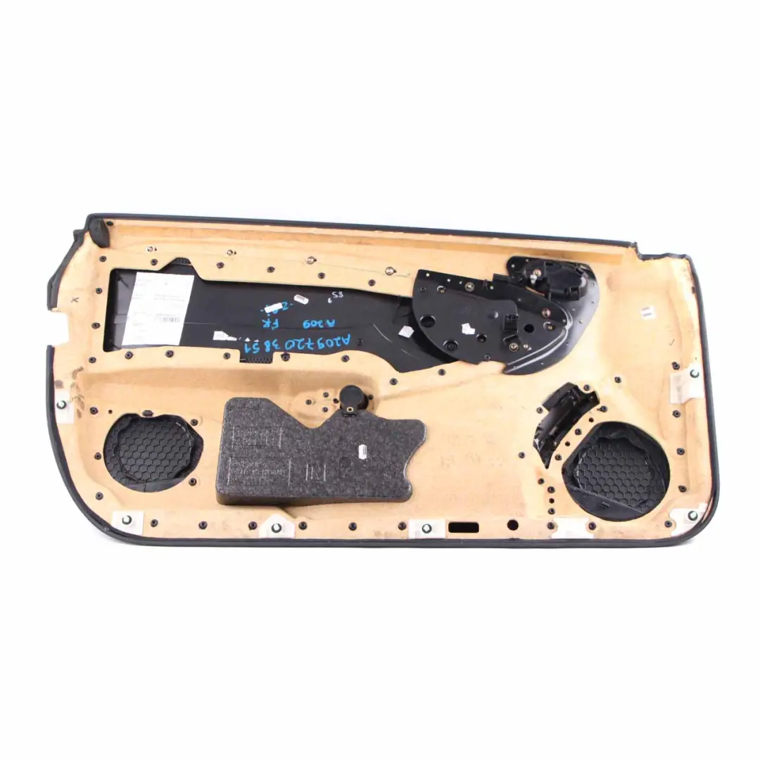 Door Card Front Right O/S Trim Panel Cloth Fabric Black Anthracite to Mercedes A209 with Part number A2097203851 Mercedes A209 Door Card Front Right O/S Trim Panel Cloth Fabric Black Anthracite - SKU rhd-A2097203851 - Part number A2097203851
