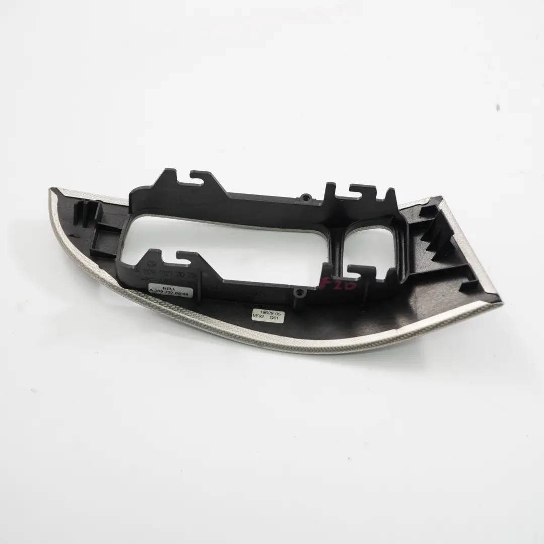Window Lifter Switch Driver Side Frame Cover Trim to Mercedes CLK C209 with Part number A2097272028 Mercedes CLK C209 Window Lifter Switch Driver Side Frame Cover Trim - SKU rhd-A2097272028 - Part number A2097272028