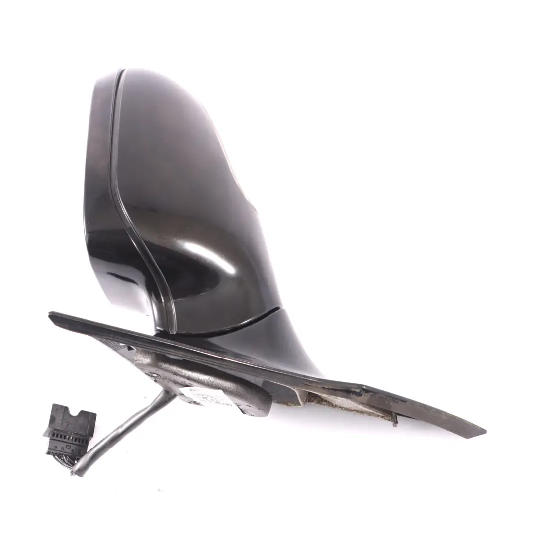 Mercedes CLK C209 Wing Mirror Power Fold Door Left N/S Obsidian Black - 197 - SKU rhd-A2098100576-OB - Part number A2098100576