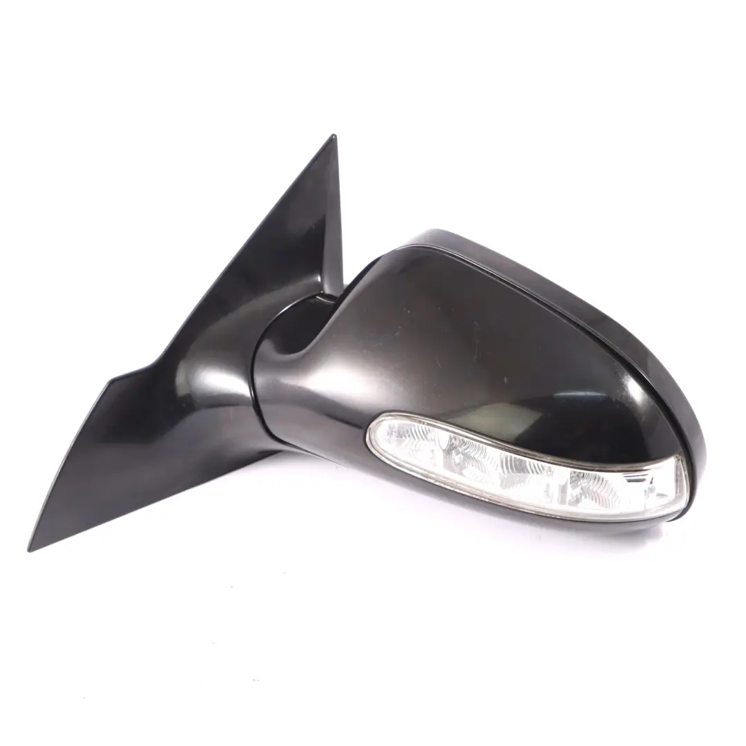 Mercedes CLK C209 Wing Mirror Power Fold Door Left N/S Obsidian Black - 197 - SKU rhd-A2098100576-OB - Part number A2098100576