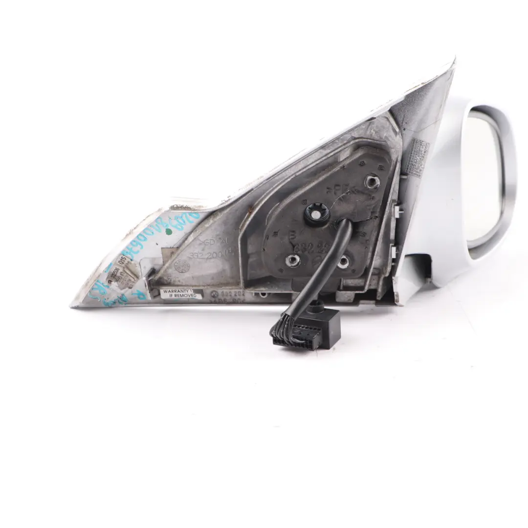 Wing Mirror Door Right O/S Iridium Silver Metallic - 775 to Mercedes CLK C209 with Part number A2098100676 Mercedes CLK C209 Wing Mirror Door Right O/S Iridium Silver Metallic - 775 - SKU rhd-A2098100676-IRS - Part number A2098100676