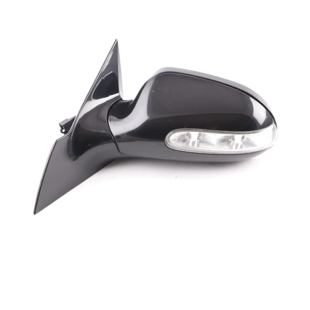 Mercedes CLK W209 Wing Mirror Left Door N/S Obsidian Black Metallic - 197 - SKU rhd-A2098100776-OB - Part number A2098100776