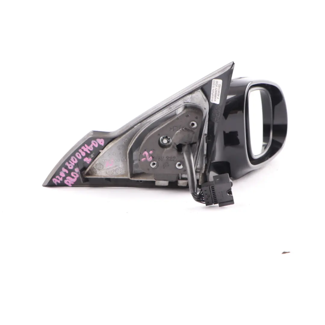 Mercedes CLK C209 Wing Mirror Right Door O/S Obsidian Black Metallic - 197 - SKU rhd-A2098100876-OB - Part number A2098100876
