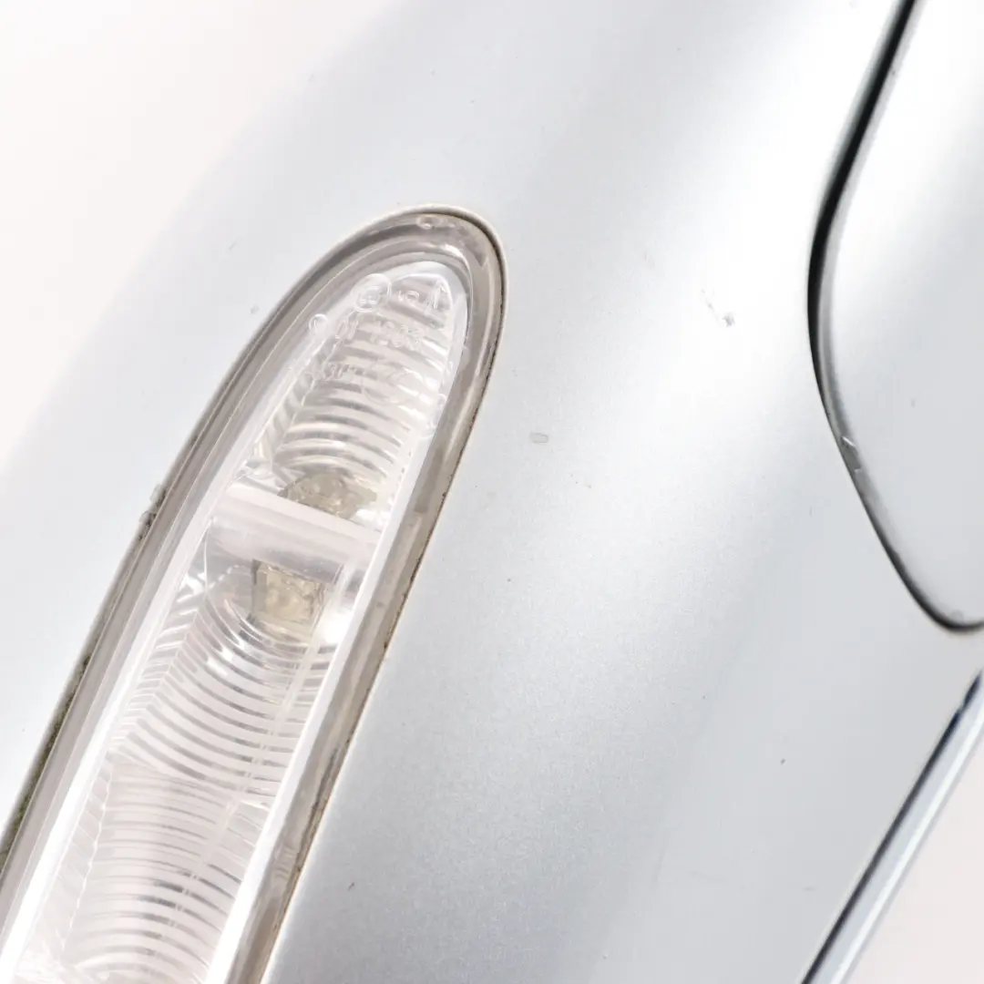 Wing Mirror Right Door O/S Tellurium Silver Metallic - 762 to Mercedes CLK W209 with Part number A2098100876 Mercedes CLK W209 Wing Mirror Right Door O/S Tellurium Silver Metallic - 762 - SKU rhd-A2098100876-TES - Part number A2098100876