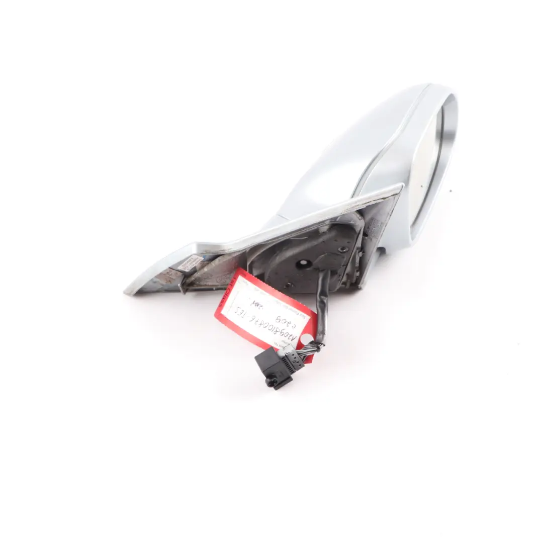 Mercedes CLK W209 Wing Mirror Right Door O/S Tellurium Silver Metallic - 762 - SKU rhd-A2098100876-TES - Part number A2098100876