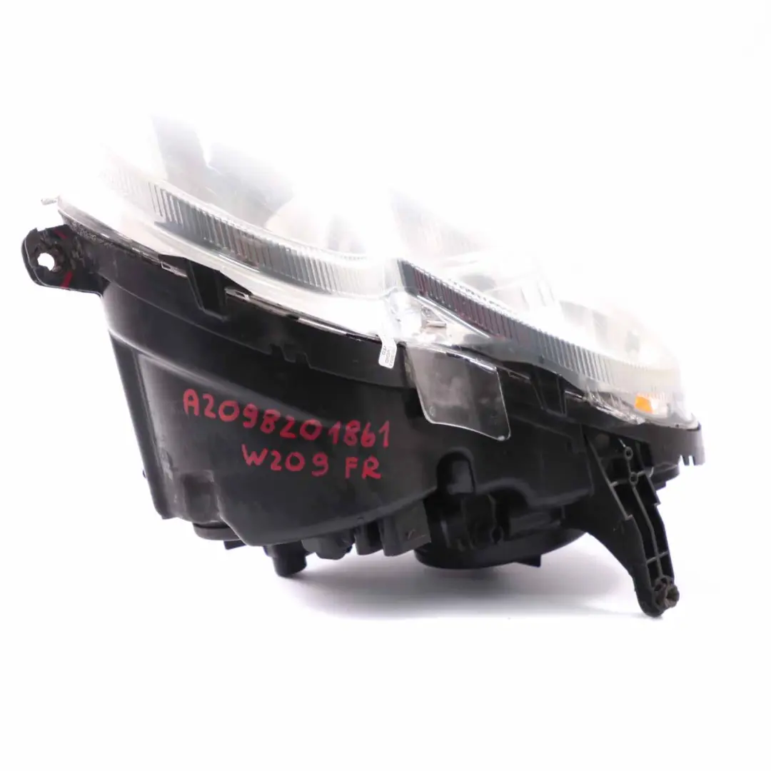 Bi-Xenon Headlight Lamp Front Right O/S to Mercedes CLK C209 with Part number A2098201861 Mercedes CLK C209 Bi-Xenon Headlight Lamp Front Right O/S - SKU rhd-A2098201861-1 - Part number A2098201861