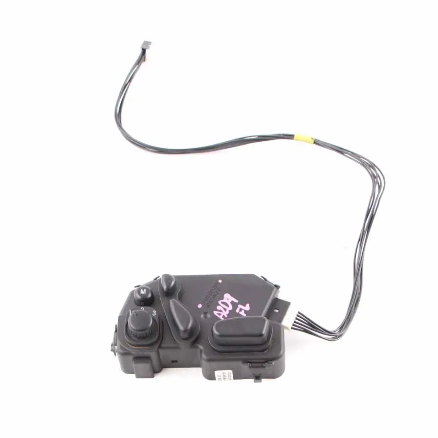 Switch Panel Front Passenger Seat Adjustment Unit to Mercedes W209 Seat with Part number A2098202510 Mercedes W209 Seat Switch Panel Front Passenger Seat Adjustment Unit - SKU rhd-A2098202510 - Part number A2098202510