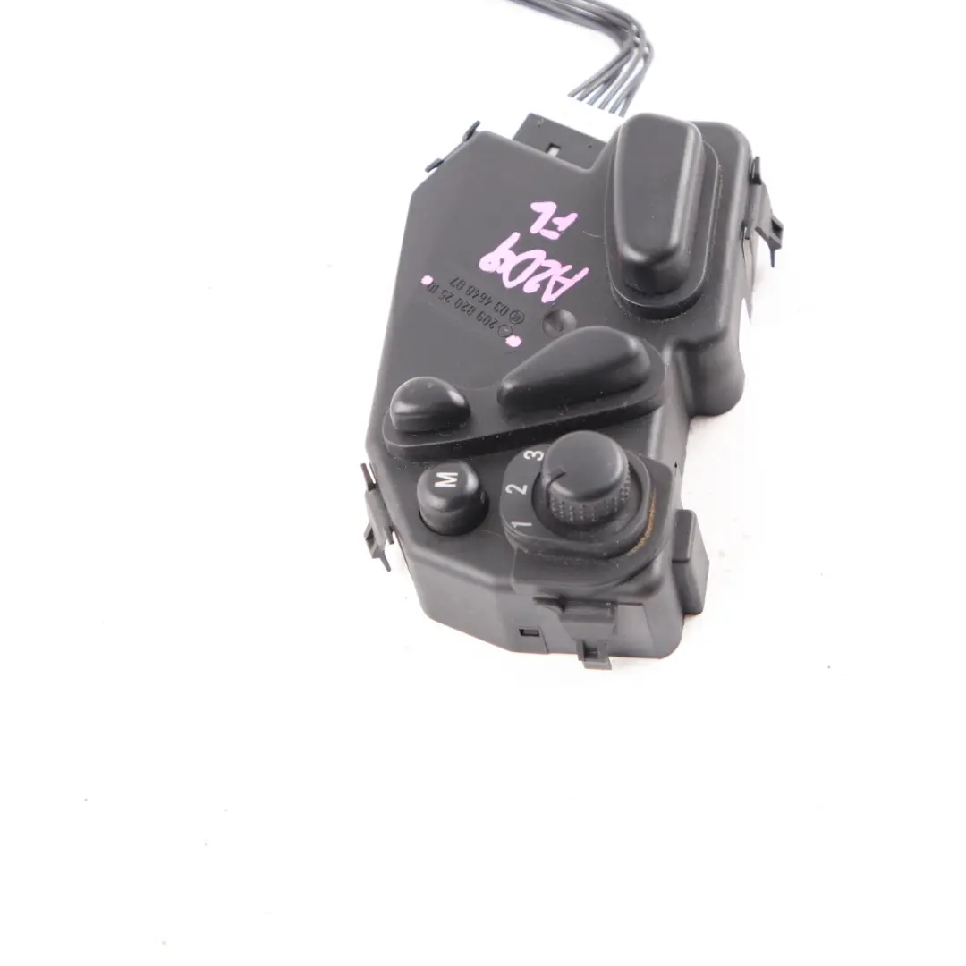 Mercedes W209 Seat Switch Panel Front Passenger Seat Adjustment Unit - SKU rhd-A2098202510 - Part number A2098202510