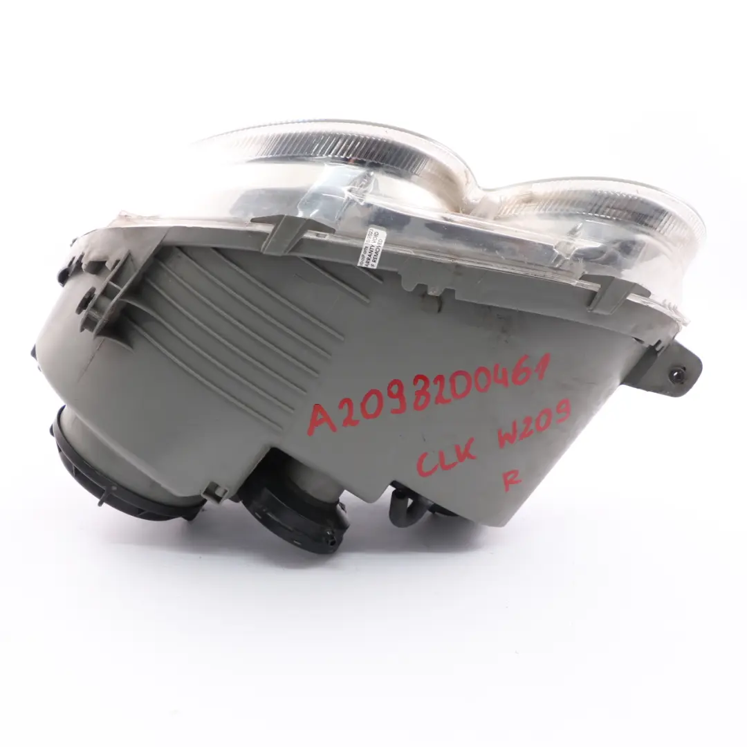 Headlight Headlamp Lamp Front Right O/S A2098200461 to Mercedes CLK C209 with Part number A2098202861 Mercedes CLK C209 Headlight Headlamp Lamp Front Right O/S A2098200461 - SKU rhd-A2098202861-1 - Part number A2098202861