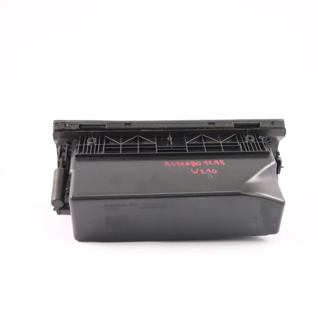 Mercedes W210 Glove Box Dashboard Storage Tray Glovebox Black - SKU rhd-A2106801298 - Part number A2106801298