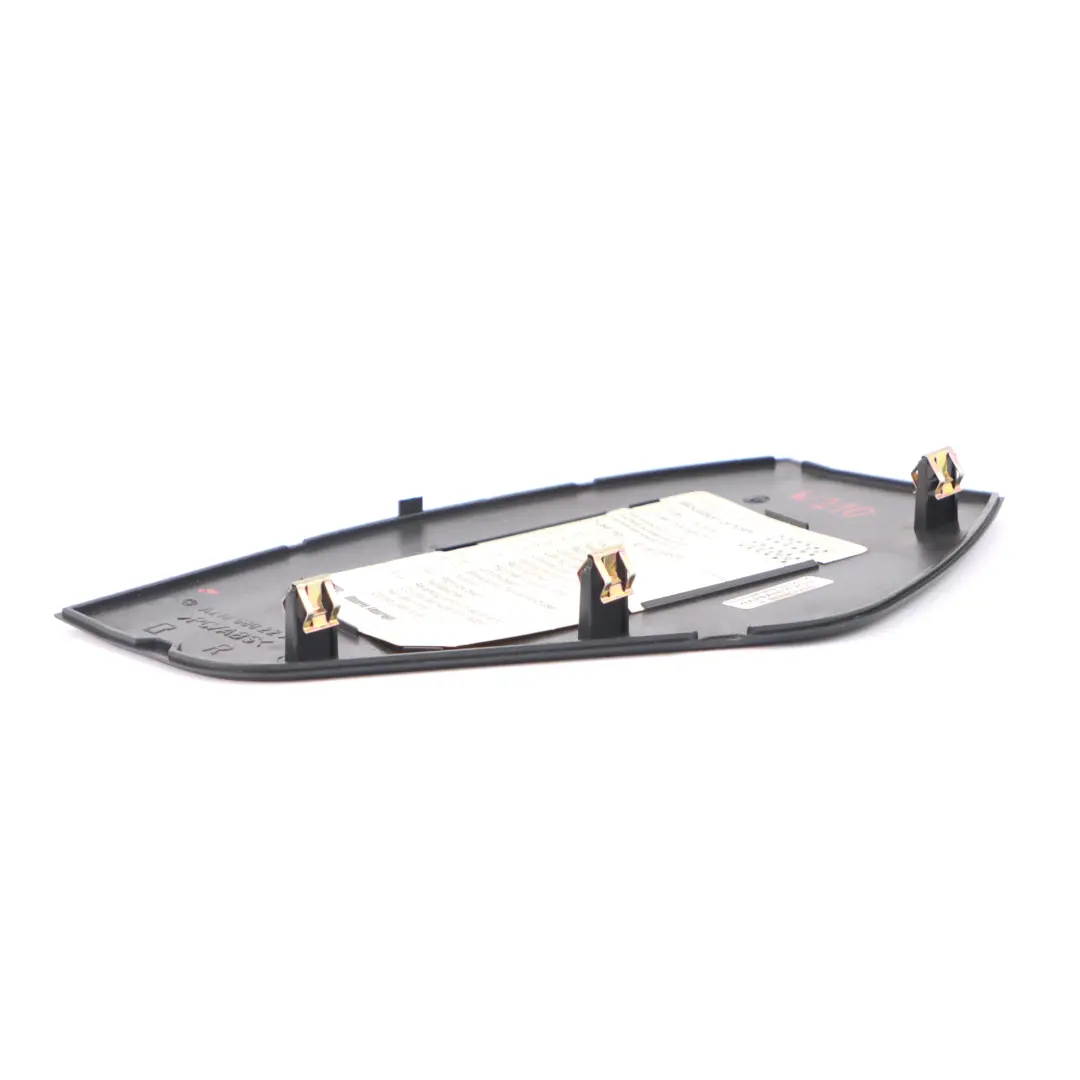 Mercedes W210 Dashboard Side Cover Front Right O/S Panel Trim Black - SKU rhd-A2106802278 - Part number A2106802278