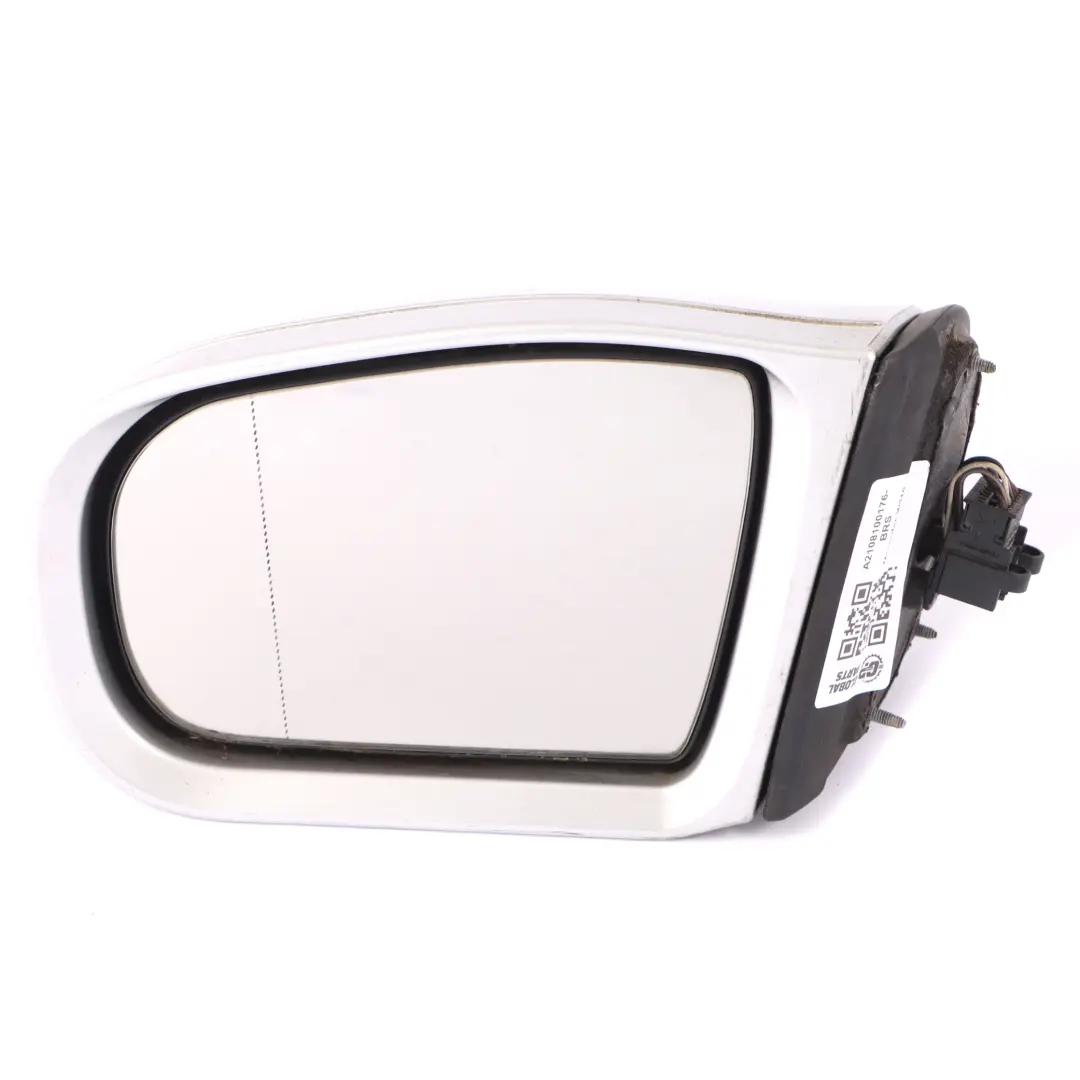 Wing Mirror Door Left N/S Outside Brilliant Silver - 9744 to Mercedes W210 with Part number A2108100176 Mercedes W210 Wing Mirror Door Left N/S Outside Brilliant Silver - 9744 - SKU rhd-A2108100176-BRS - Part number A2108100176