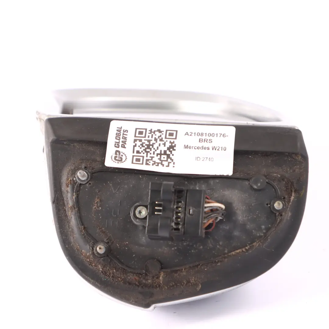 Mercedes W210 Wing Mirror Door Left N/S Outside Brilliant Silver - 9744 - SKU rhd-A2108100176-BRS - Part number A2108100176