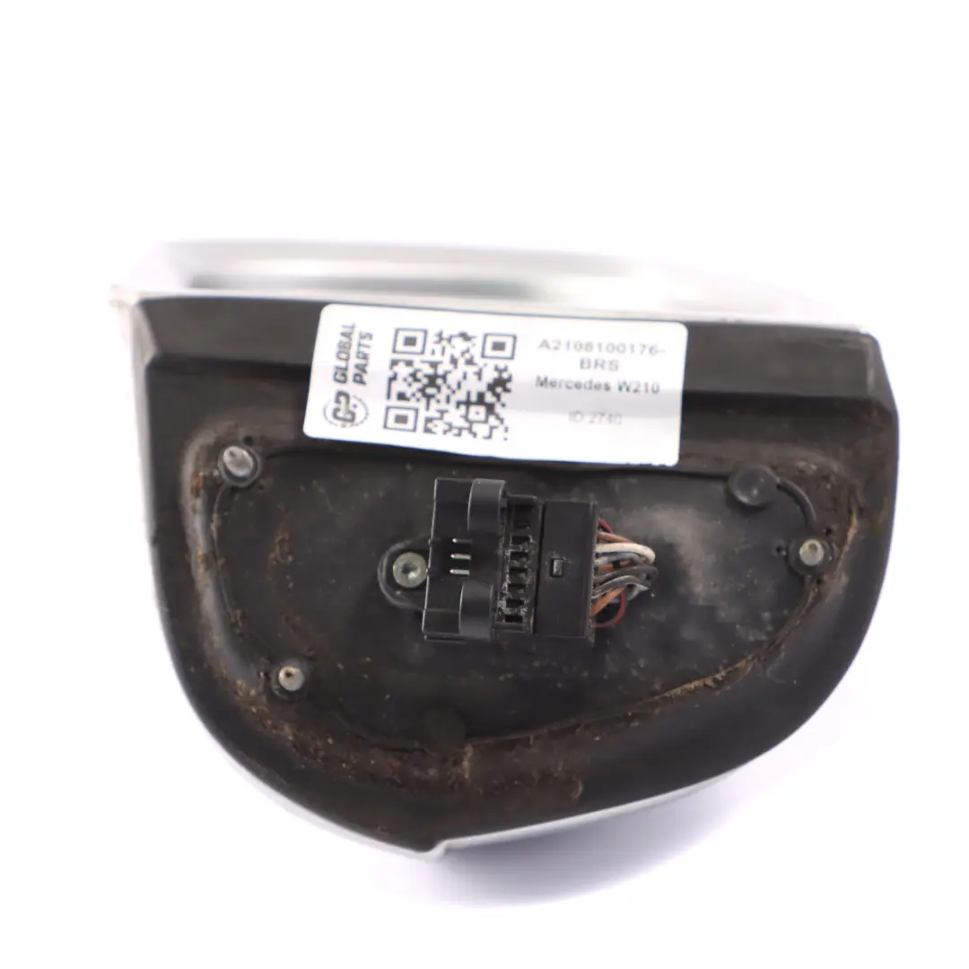 Wing Mirror Door Left N/S Outside Brilliant Silver - 9744 to Mercedes W210 with Part number A2108100176 Mercedes W210 Wing Mirror Door Left N/S Outside Brilliant Silver - 9744 - SKU rhd-A2108100176-BRS - Part number A2108100176
