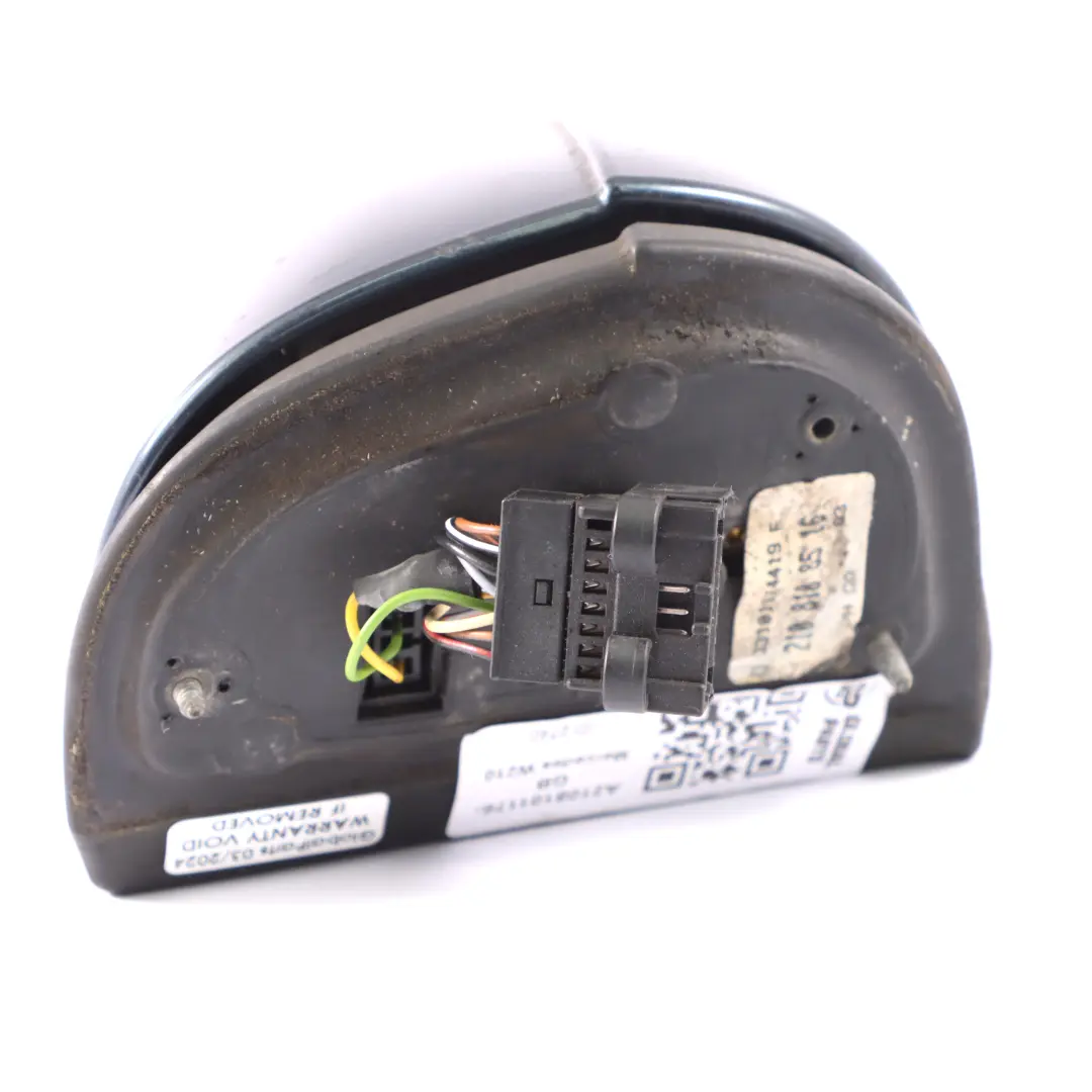 Mercedes W210 Wing Mirror Door Left N/S Outside Green Black - 189 - SKU rhd-A2108101176-GB - Part number A2108101176