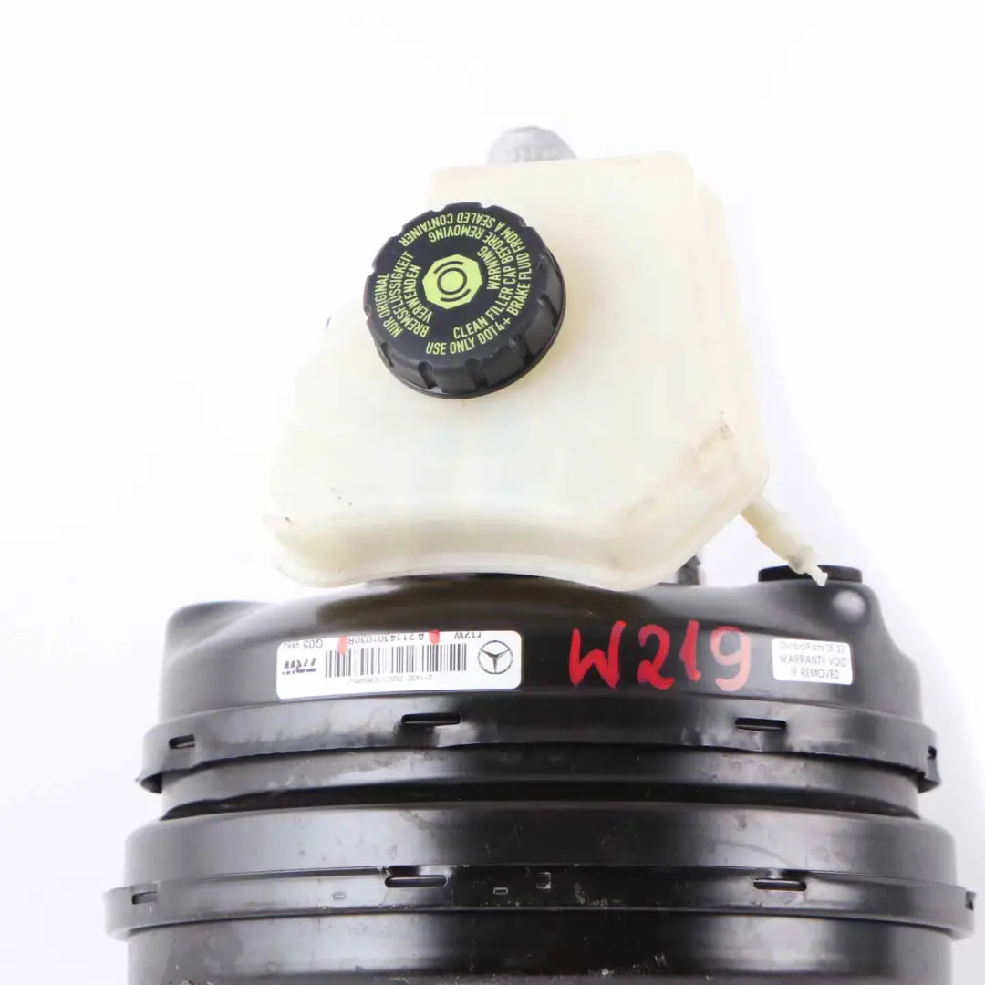 W219 Brake Servo Brake Master Cylinder Booster Unit to Mercedes W211 with Part number A2114301030 Mercedes W211 W219 Brake Servo Brake Master Cylinder Booster Unit - SKU rhd-A2114301030 - Part number A2114301030
