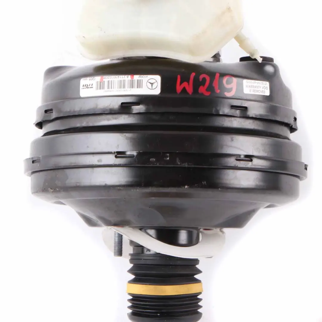 W219 Brake Servo Brake Master Cylinder Booster Unit to Mercedes W211 with Part number A2114301030 Mercedes W211 W219 Brake Servo Brake Master Cylinder Booster Unit - SKU rhd-A2114301030 - Part number A2114301030