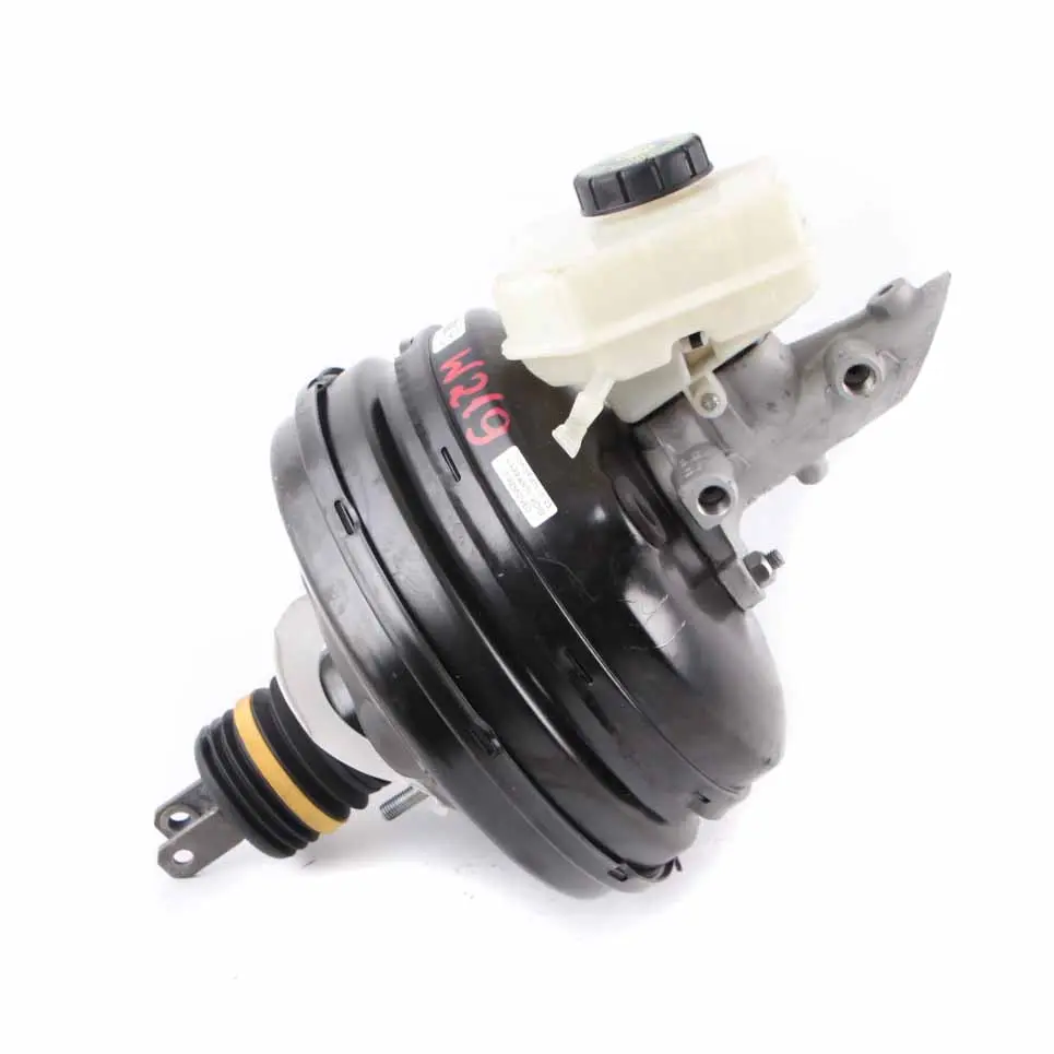 W219 Brake Servo Brake Master Cylinder Booster Unit to Mercedes W211 with Part number A2114301030 Mercedes W211 W219 Brake Servo Brake Master Cylinder Booster Unit - SKU rhd-A2114301030 - Part number A2114301030