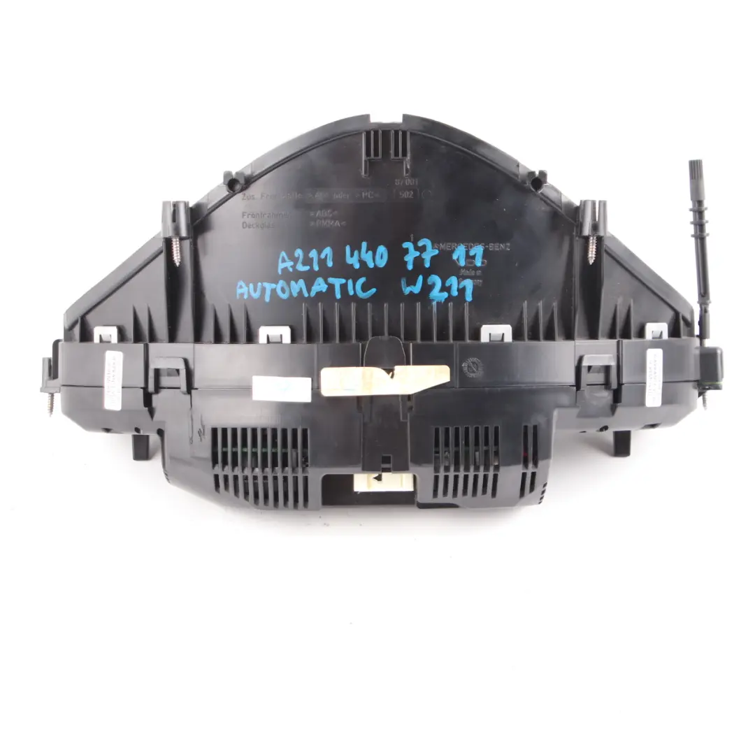 Instrument Cluster Speedo Clocks Automatic to Mercedes W211 Diesel with Part number A2114404811 Mercedes W211 Diesel Instrument Cluster Speedo Clocks Automatic - SKU rhd-A2114404811 - Part number A2114404811