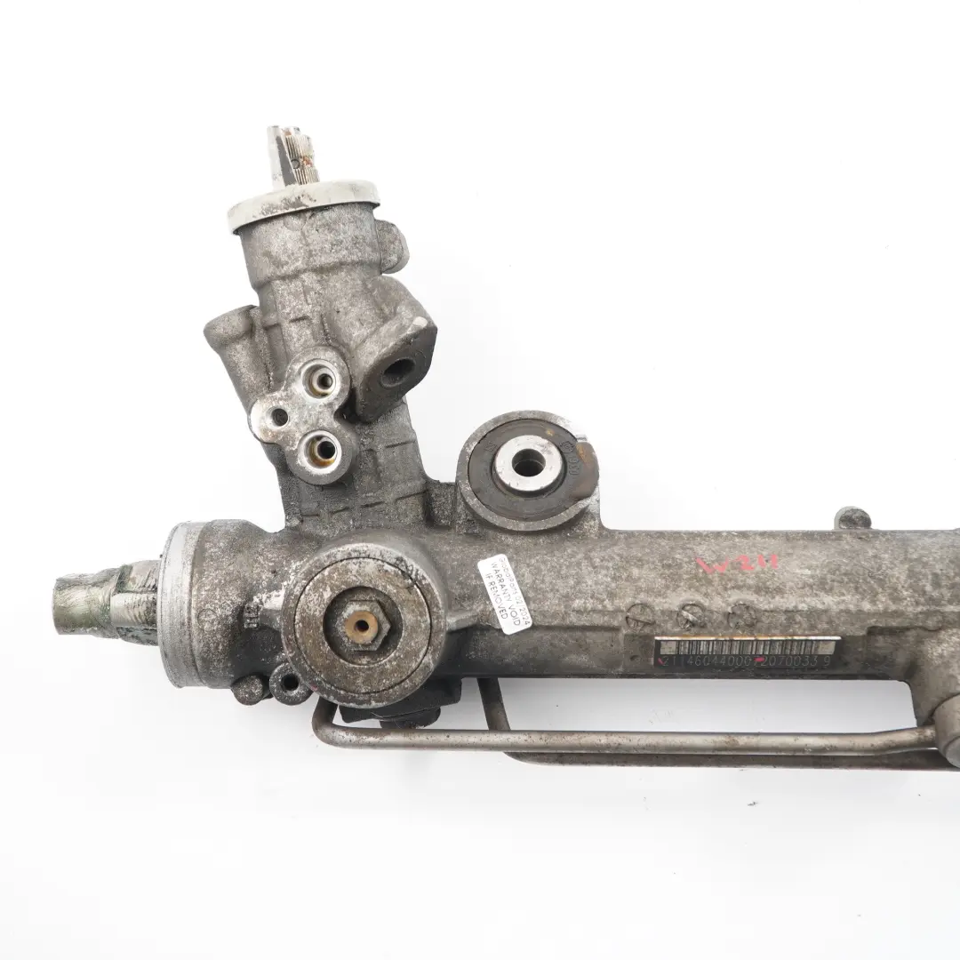 Steering Rack Pinion Box Gear to Mercedes W211 Power with Part number A2114604400 Mercedes W211 Power Steering Rack Pinion Box Gear - SKU rhd-A2114604400 - Part number A2114604400