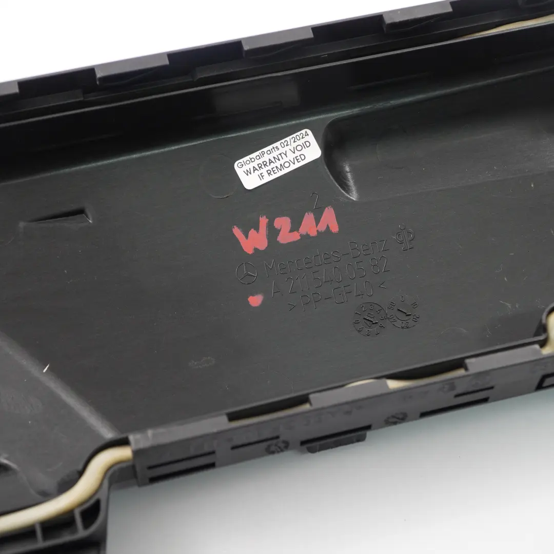 Fuse Box Cover Mercedes W211 C219 SAM Control Module Cap Lid Housing to with Part number A2115400582 Fuse Box Cover Mercedes W211 C219 SAM Control Module Cap Lid Housing - SKU rhd-A2115400582 - Part number A2115400582