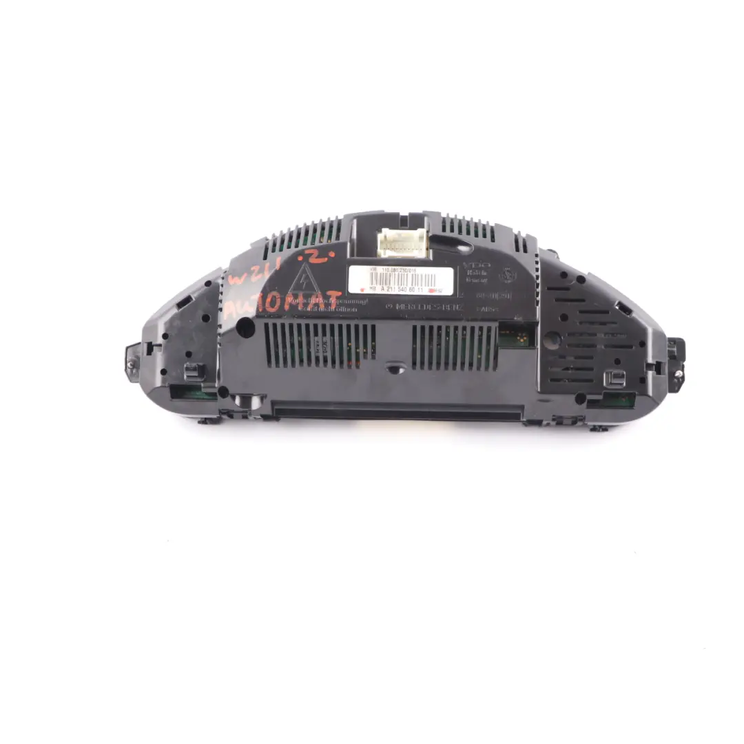 Mercedes W211 Diesel Instrument Cluster Speedo Clocks Automatic - SKU rhd-A2115406011 - Part number A2115406011