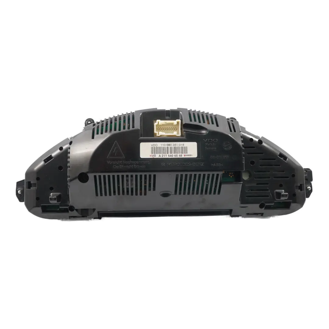 Instrument Cluster Speedo Clocks Automatic to Mercedes W211 Diesel with Part number A2115406548 Mercedes W211 Diesel Instrument Cluster Speedo Clocks Automatic - SKU rhd-A2115406548 - Part number A2115406548