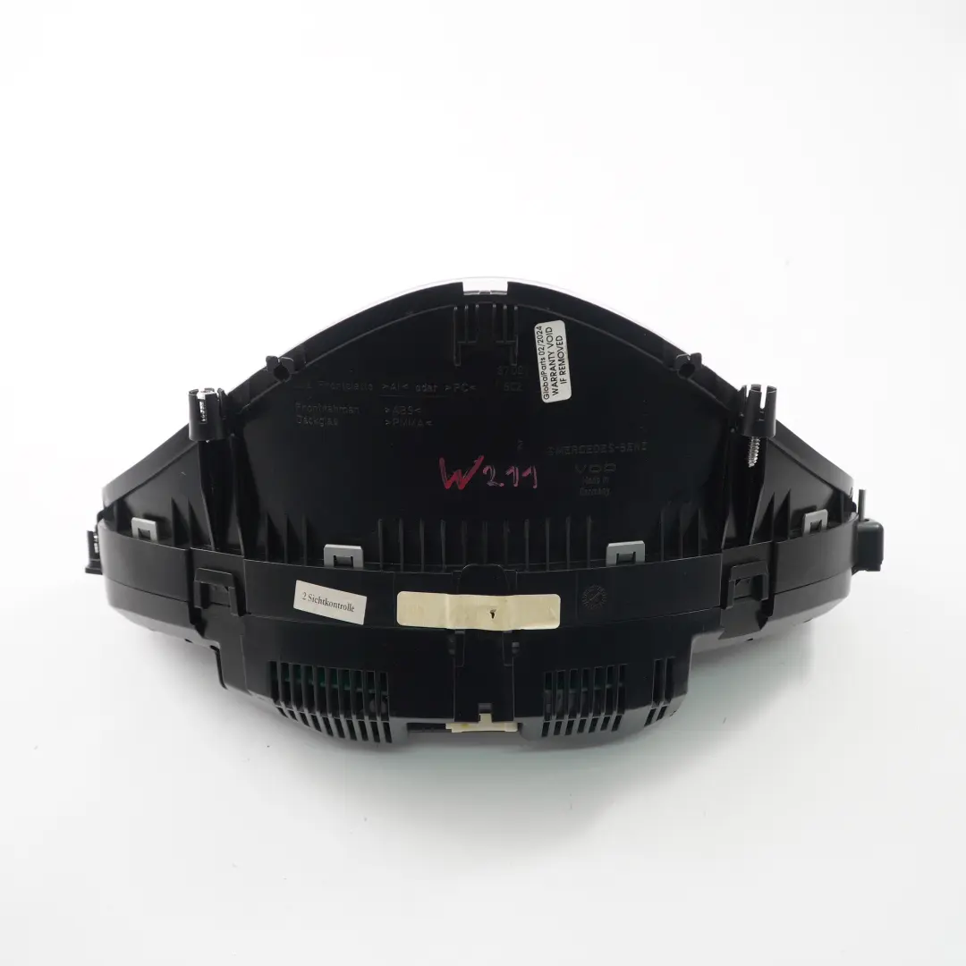 Instrument Cluster Speedo Clocks Automatic to Mercedes W211 Diesel with Part number A2115406548 Mercedes W211 Diesel Instrument Cluster Speedo Clocks Automatic - SKU rhd-A2115406548 - Part number A2115406548
