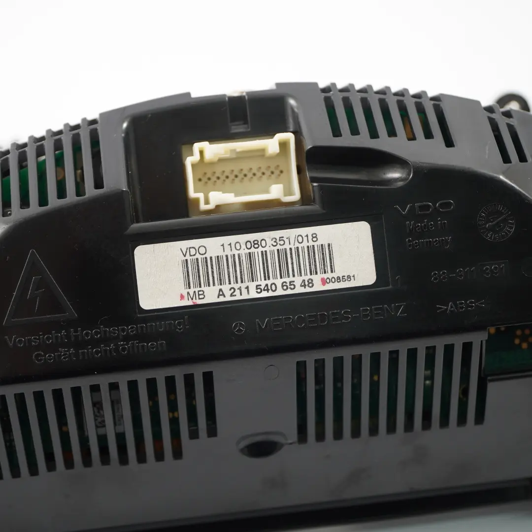 Instrument Cluster Speedo Clocks Automatic to Mercedes W211 Diesel with Part number A2115406548 Mercedes W211 Diesel Instrument Cluster Speedo Clocks Automatic - SKU rhd-A2115406548 - Part number A2115406548