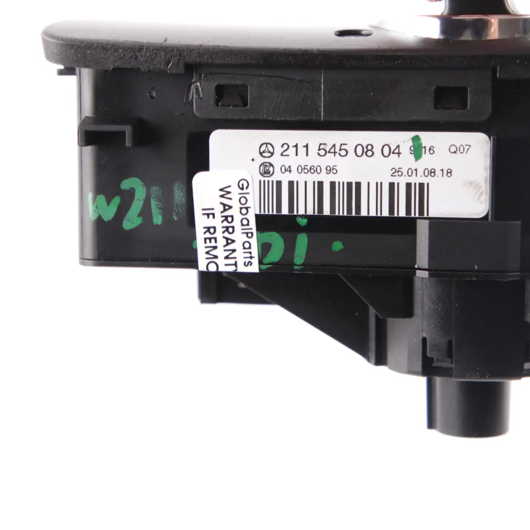 Headlight Lamp Switch Button Knob Unit Black to Mercedes W211 with Part number A2115450804 Mercedes W211 Headlight Lamp Switch Button Knob Unit Black - SKU rhd-A2115450804-1 - Part number A2115450804