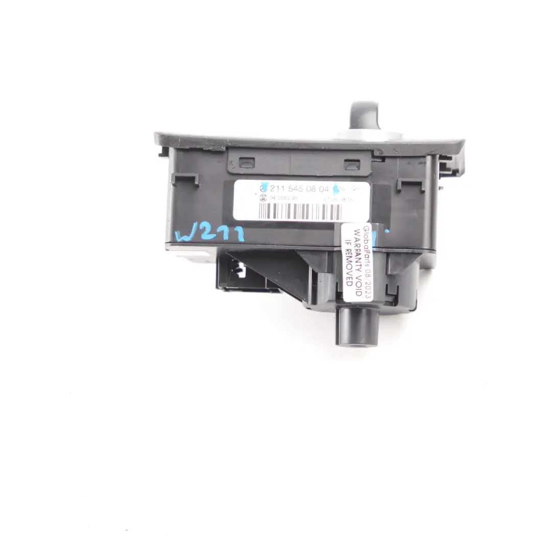 Mercedes W211 Headlight Lamp Switch Button Knob Unit Black - SKU rhd-A2115450804 - Part number A2115450804