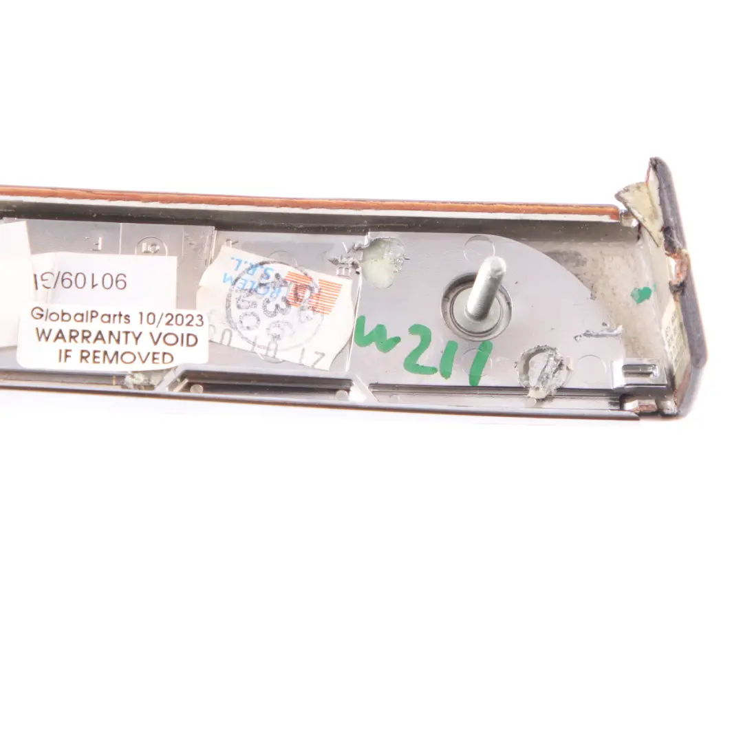 Dashboard Trim Driver's Side Strip Cover Panel Wood to Mercedes W211 with Part number A2116800771 Mercedes W211 Dashboard Trim Driver's Side Strip Cover Panel Wood - SKU rhd-A2116800771 - Part number A2116800771