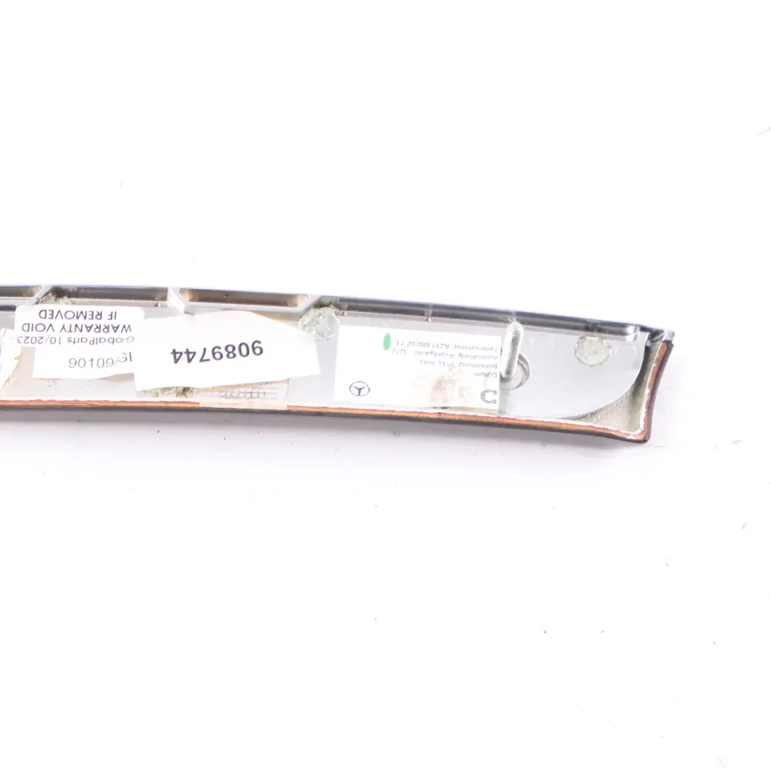 Dashboard Trim Driver's Side Strip Cover Panel Wood to Mercedes W211 with Part number A2116800771 Mercedes W211 Dashboard Trim Driver's Side Strip Cover Panel Wood - SKU rhd-A2116800771 - Part number A2116800771