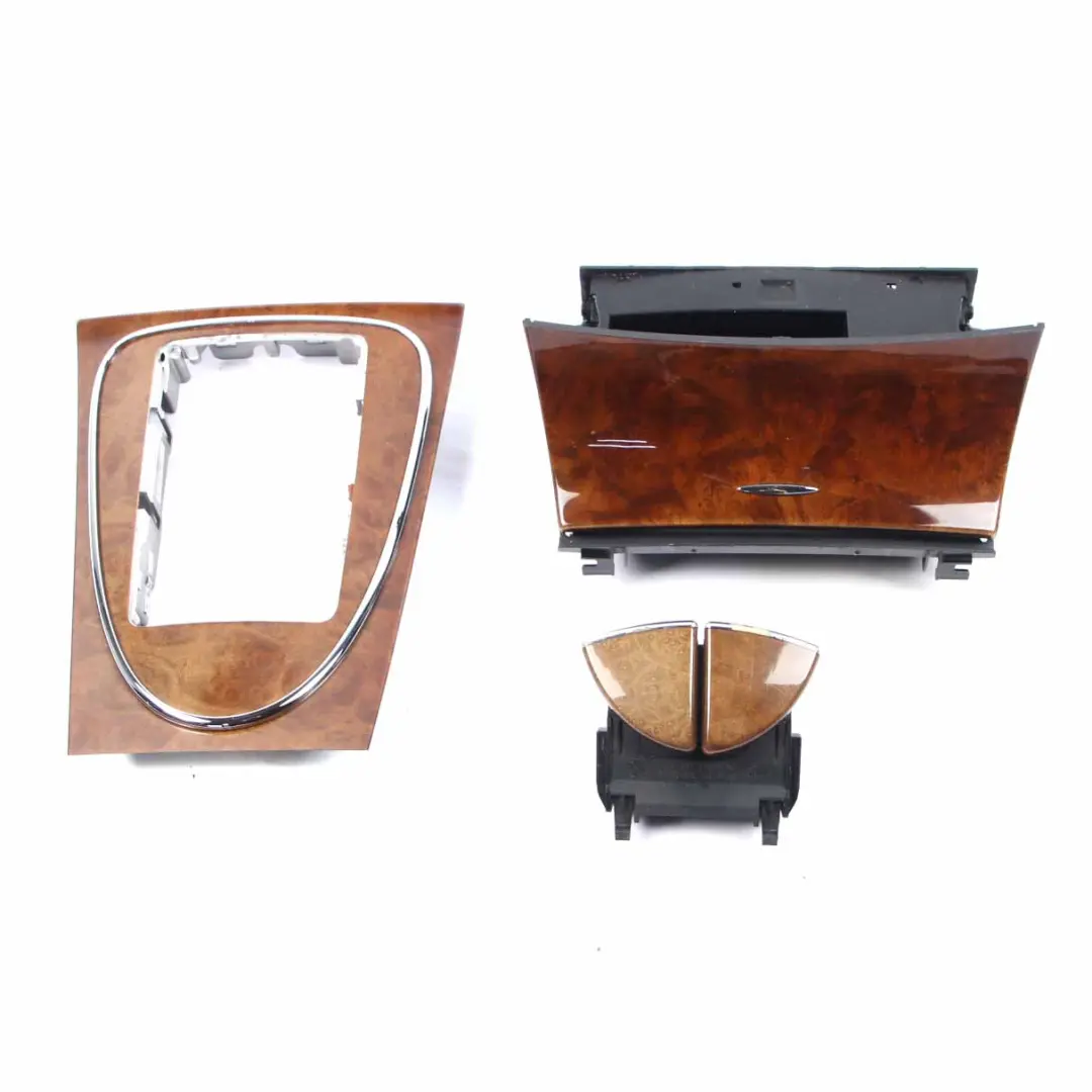 Trim Strip Set Interior Dashboard Console Door Wood Burr Walnut to Mercedes W211 with Part number A2116800971 Mercedes W211 Trim Strip Set Interior Dashboard Console Door Wood Burr Walnut - SKU rhd-A2116800971-2 - Part number A2116800971