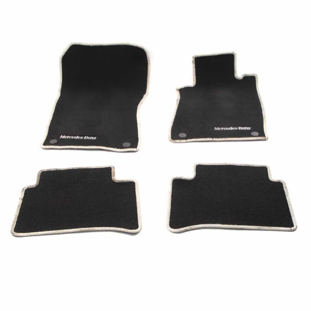 Floor Mats Set Interior Front Rear Floor Covers Black A2116801248 to Mercedes W211 with Part number A2116801848 Mercedes W211 Floor Mats Set Interior Front Rear Floor Covers Black A2116801248 - SKU rhd-A2116801848 - Part number A2116801848